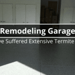 Remodeling garages that have suffered extensive termite damage